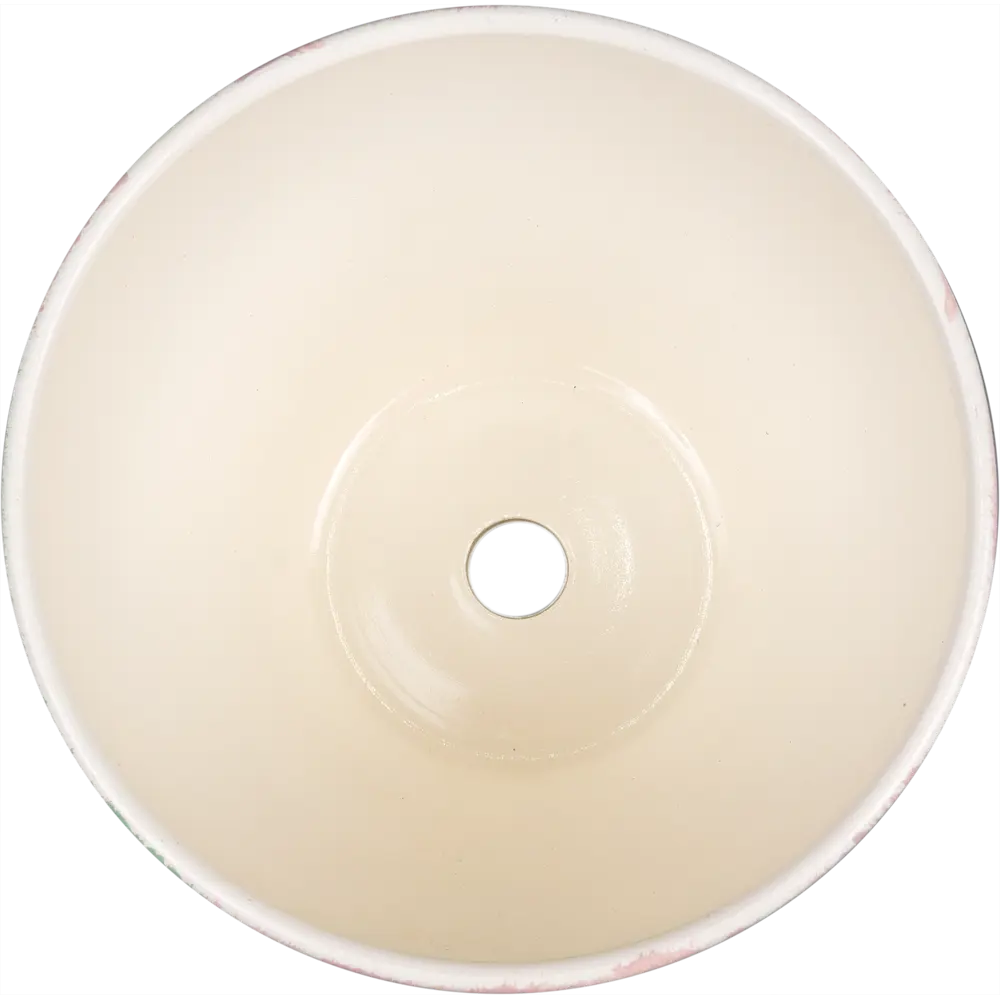 Горшок цветочный Помпадур ø22 h20 см v4.8 л керамика бежевый/розовый/мятный 82116427 STLM-2077735 Santreyd - Вид №1