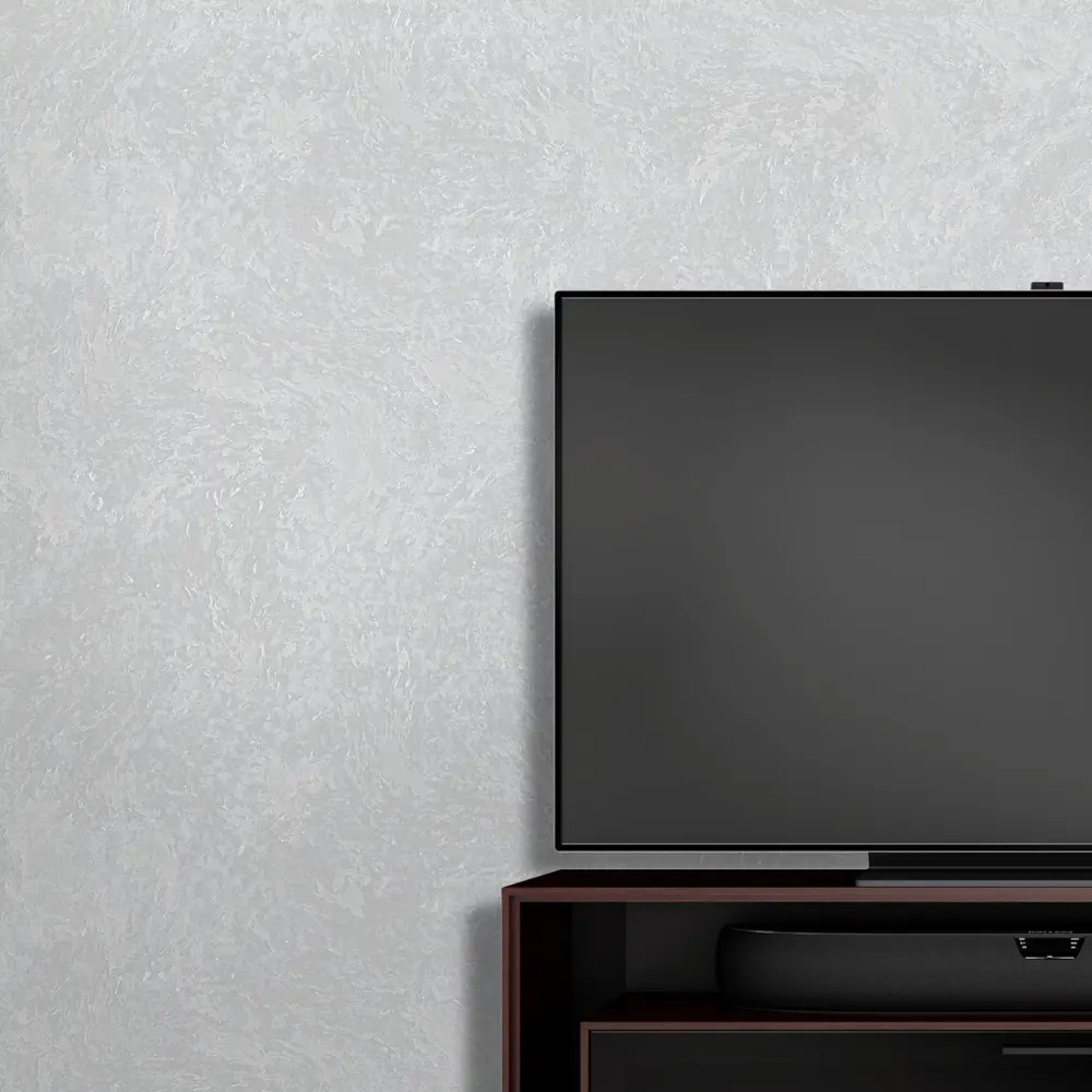 A.S. Creation Барханы - флизелиновые обои под штукатурку светло-серые 89357944 STLM-1372114 - Вид №2