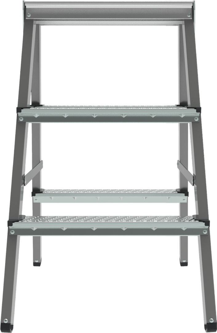 Стремянка двухсекционная Новая Высота NV 1160 9278681 STDN-0108022 - Вид №2