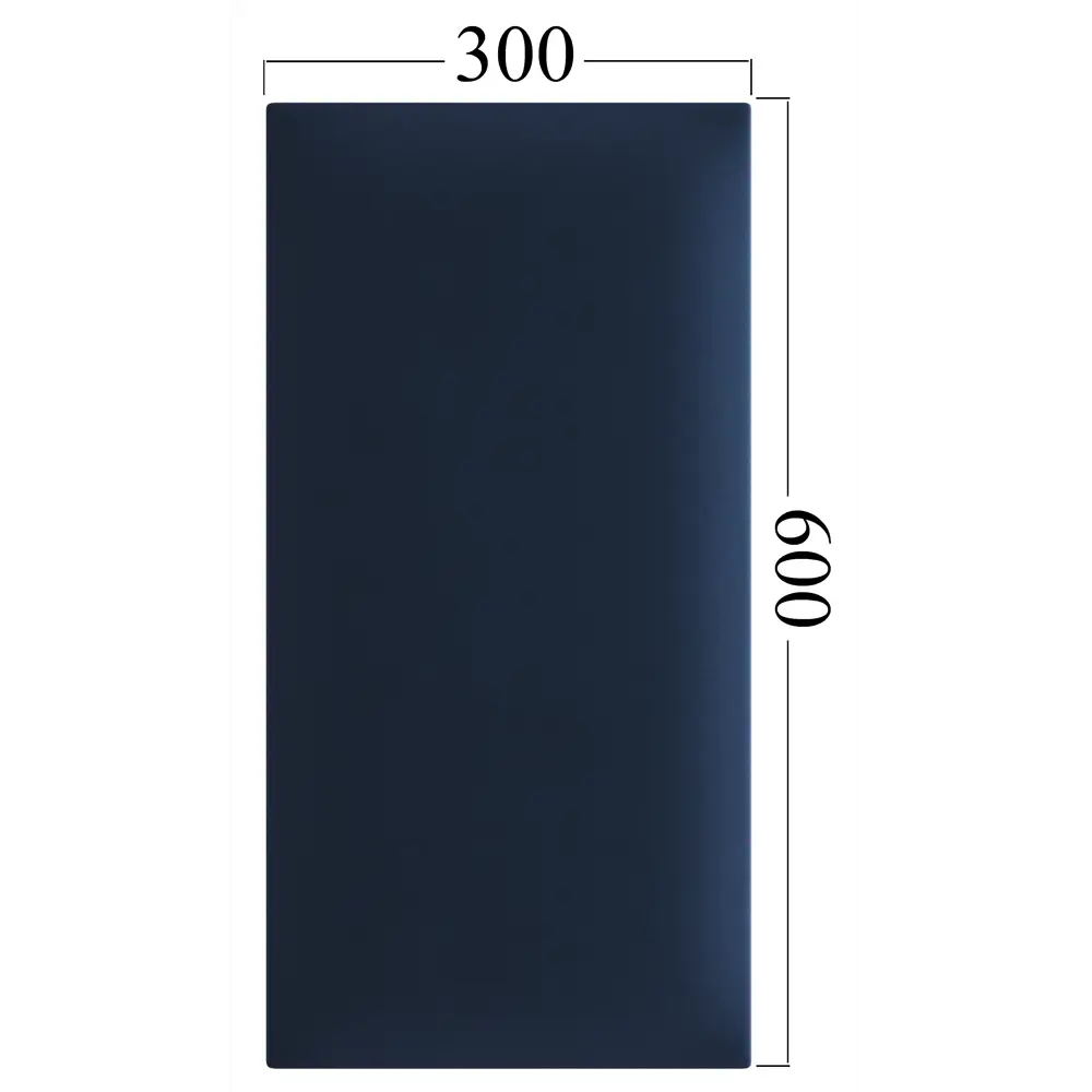Панель тканевая Vilo 300x600 мм цвет темно-синий 85517688 STLM-2028488 Santreyd  - Вид №6