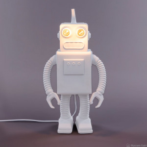 Seletti 14710 Robot Lamp лампа настольная