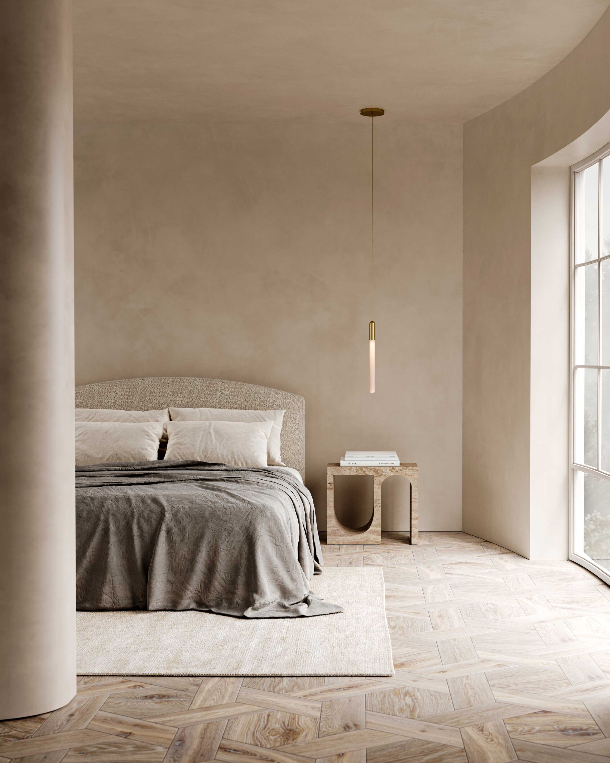 Опаловое стекло светодиодный подвесной светильник Matthew McCormick CASCADIA ARCH-00113373 - Вид №6