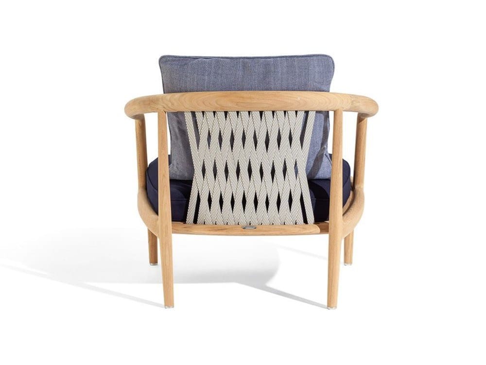 Садовое кресло из тикового дерева с подлокотниками Poltrona Frau Boundless Living Outdoor Collections ARCH-00030174 - Вид №4