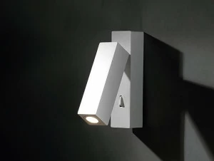 Grok Регулируемый настенный светильник из алюминия Hall