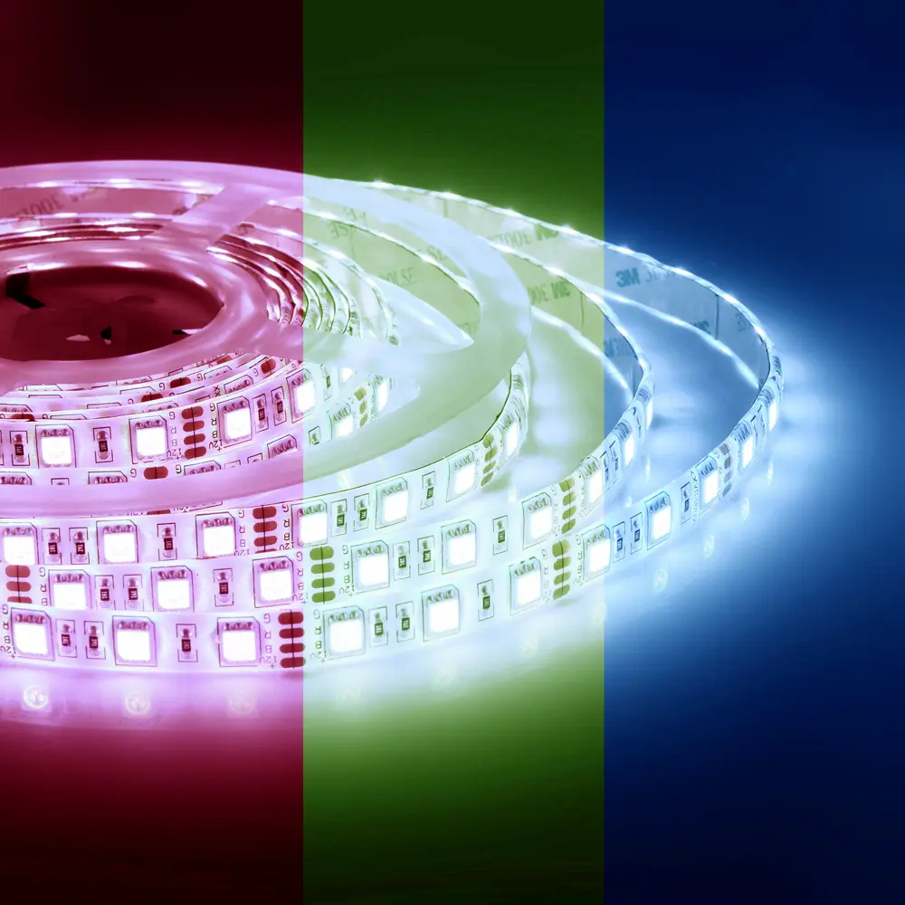 Светодиодная лента 14.4Вт/60LED/м свет RGB IP65 APEYRON STLM-2100572