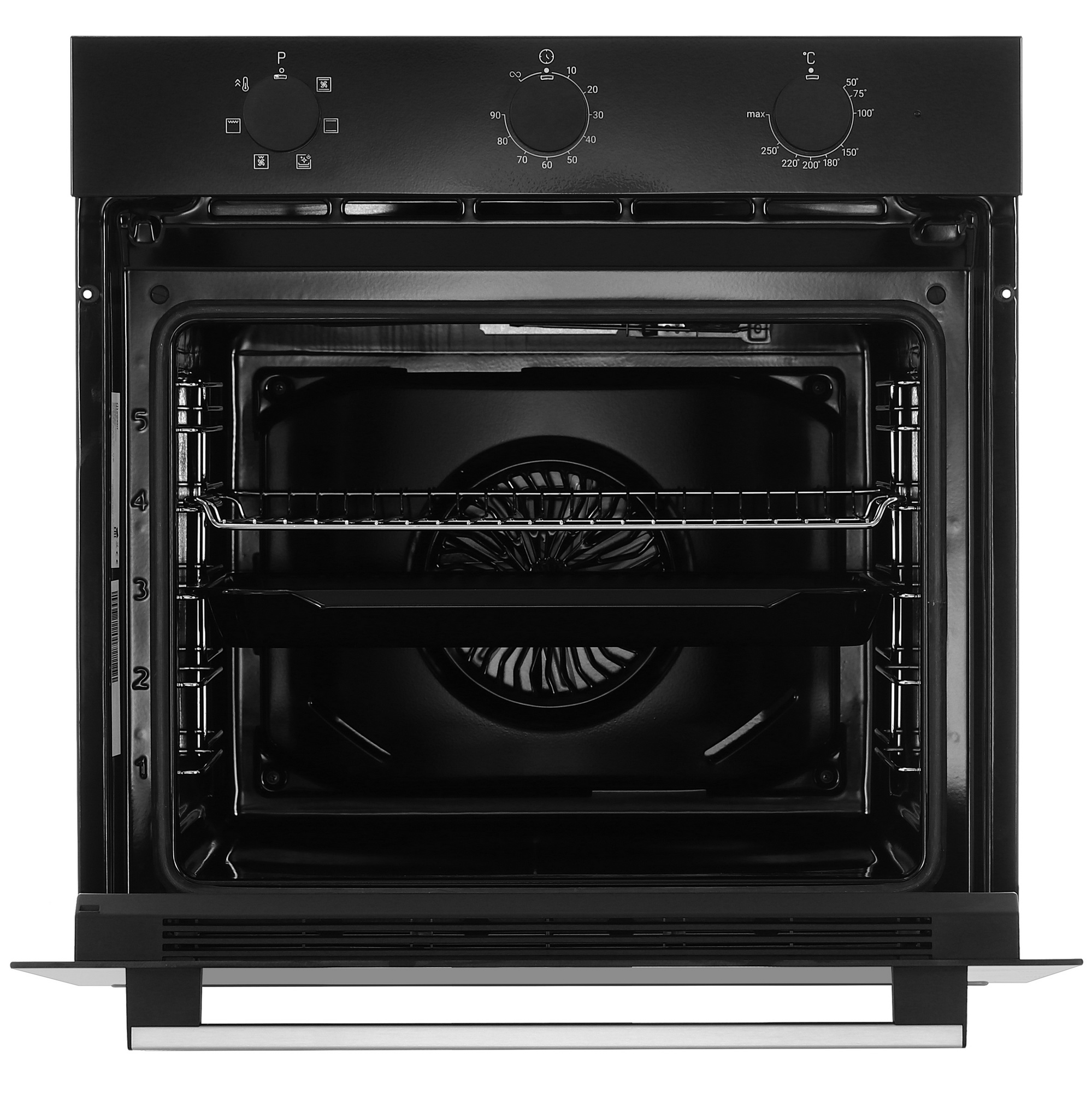 9987776 Электрический духовой шкаф Indesit IFE 3634 BL черный STDN-0048775 - Вид №7