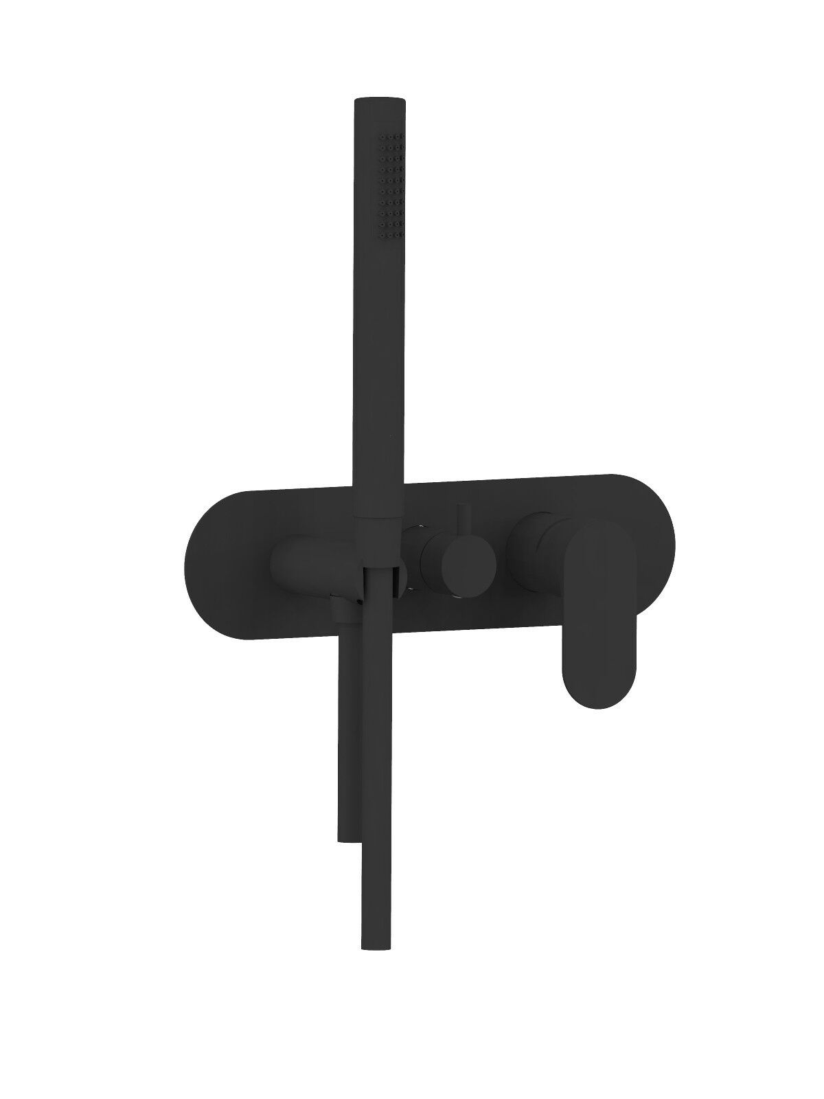 Однорычажный смеситель для душа с 3 отверстиями и ручным душем Rubinetterie Frattini отдельная эстетика ARCH-00107226 - Вид №13