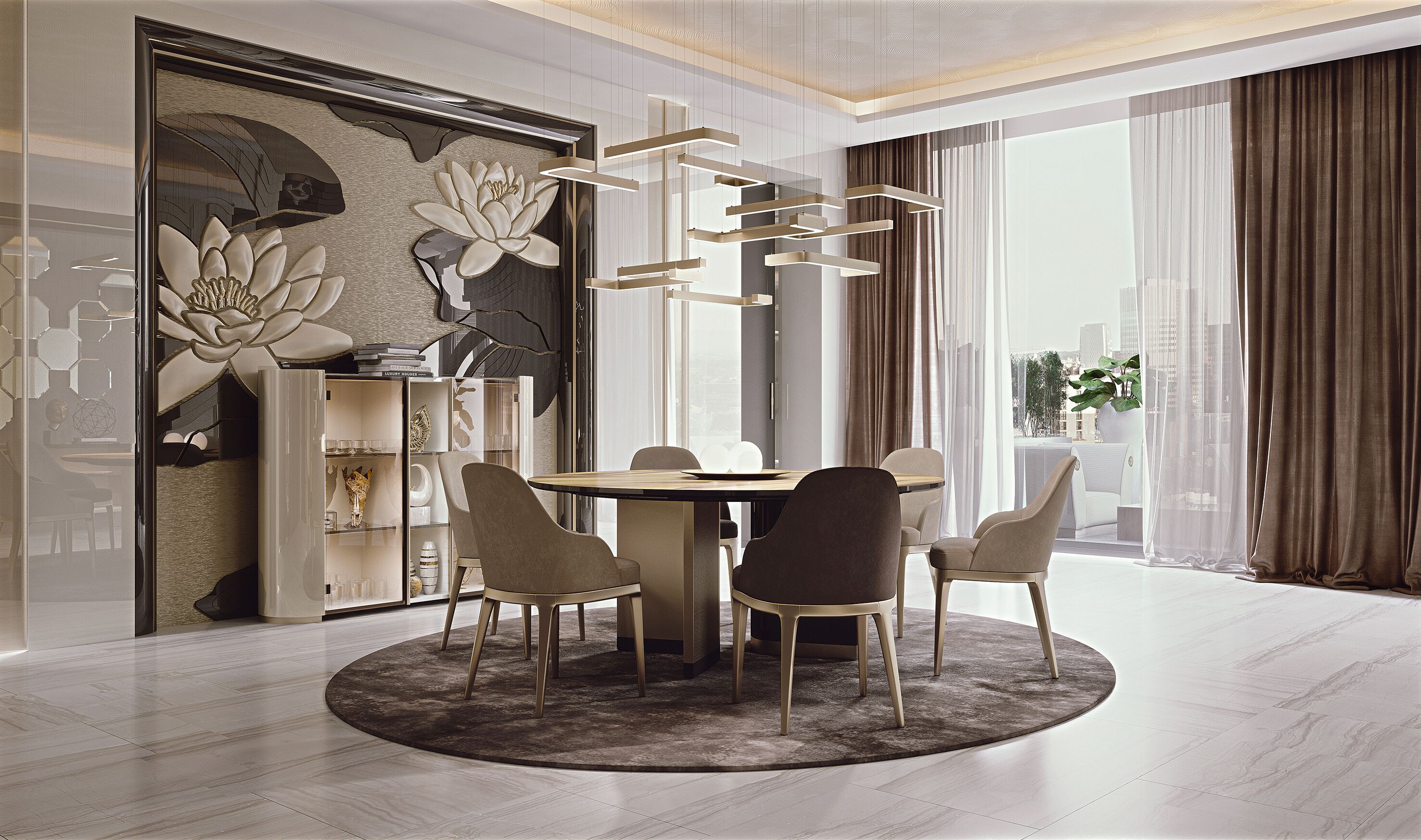 Кожаный мягкий стул с подлокотниками Bizzotto Italia Atmosphera ARCH-00076683 - Вид №4