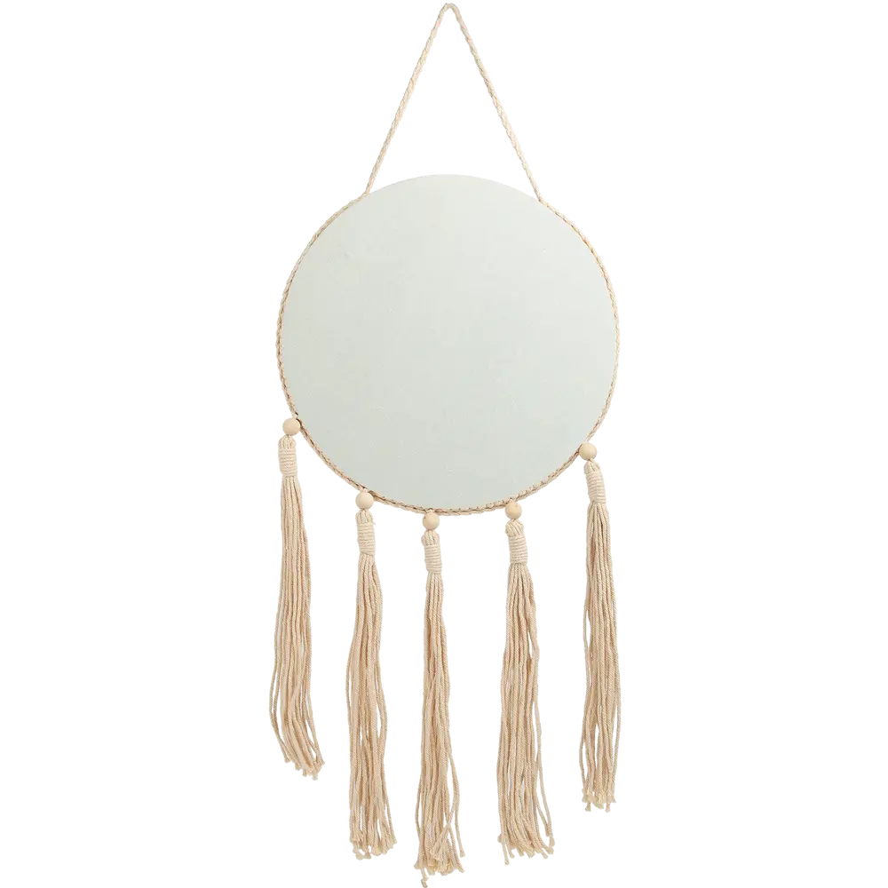 Зеркало Atmosphera круглое с кистями 31x62 см STLM-2054427 - Вид №2