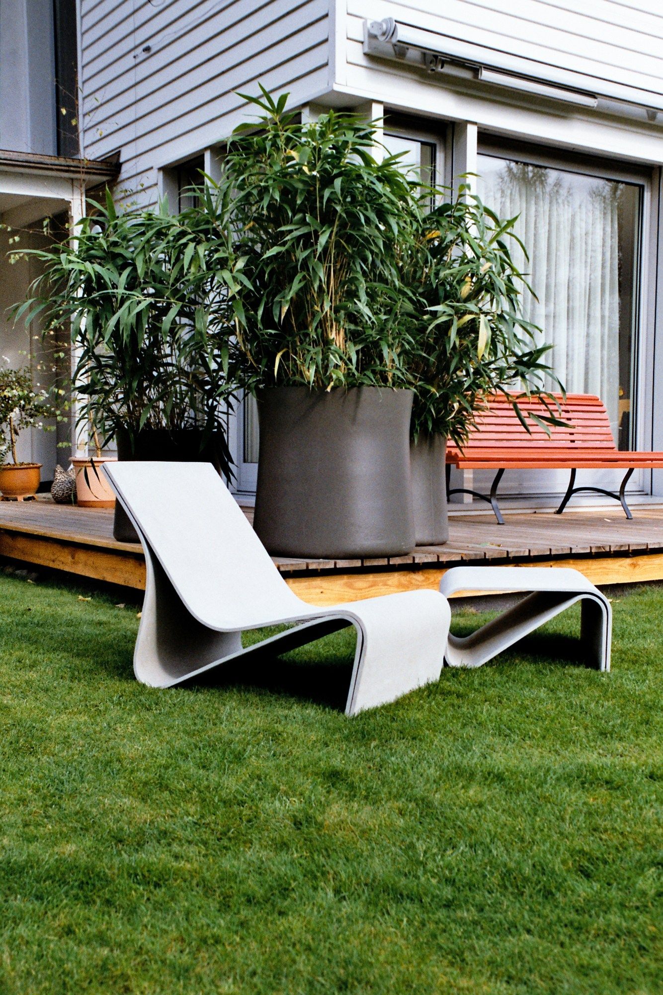 Бетонный низкий садовый столик SWISSPEARL дизайн ARCH-00086128 - Вид №15