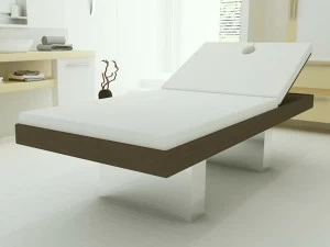 CODE Электрическая массажная кровать с основанием из стали и венге Aktice spa
