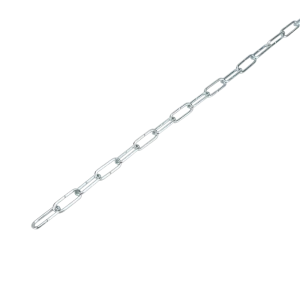Цепь 2 мм короткое звено 2.5 м сталь оцинкованная