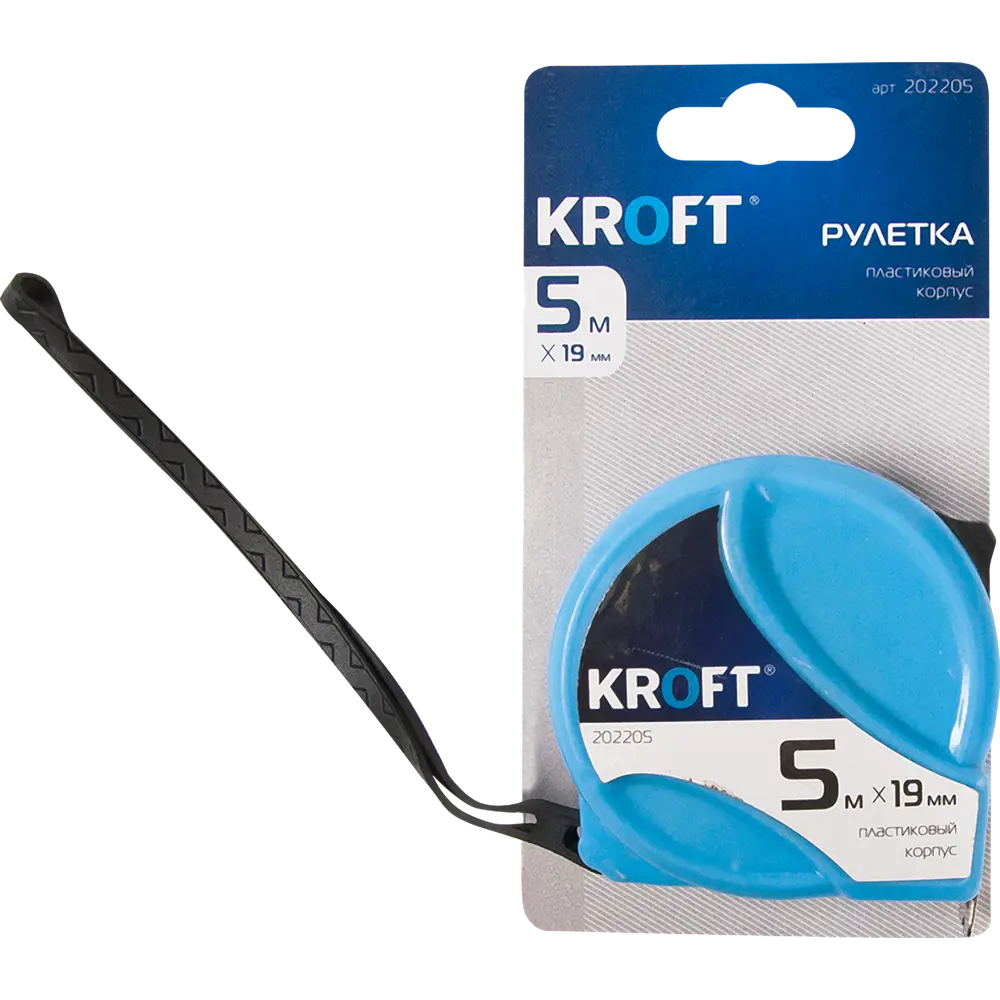 Рулетка Kroft 5 м x 19 мм STLM-2177109 - Вид №4