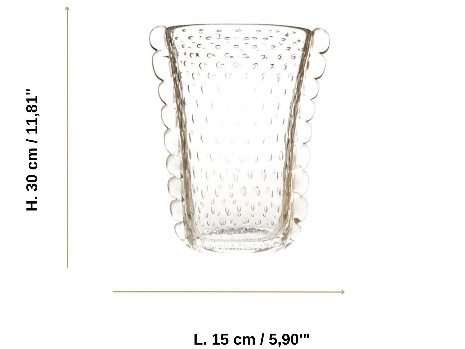 ВАЗа ручной работы из муранского стекла YourMurano Classic vases ARCH-00110389 - Вид №8