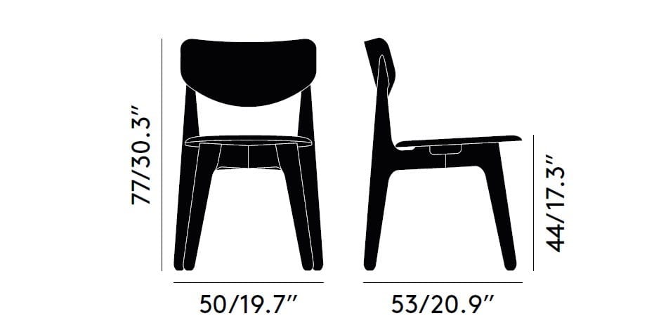 Деревянный штабелируемый стул Tom Dixon Slab ARCH-00088624 - Вид №8