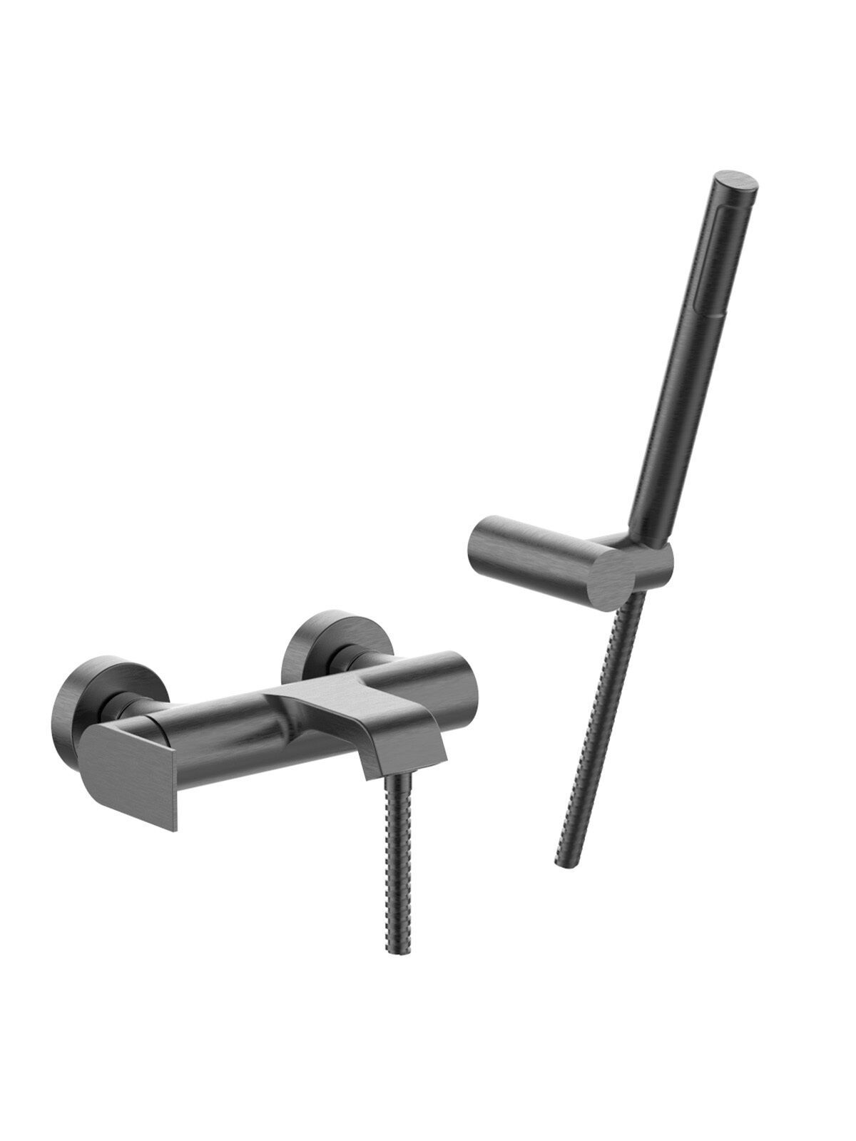 Настенный смеситель для ванны с ручным душем Rubinetterie Frattini Птолемей ARCH-00068297 - Вид №14