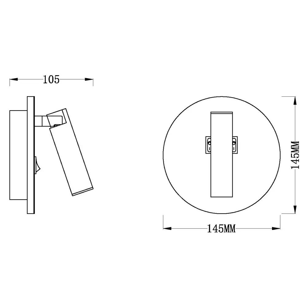 Бра Escada с регулируемым абажуром для современного интерьера 88012811 STLM-0932560 - Вид №9