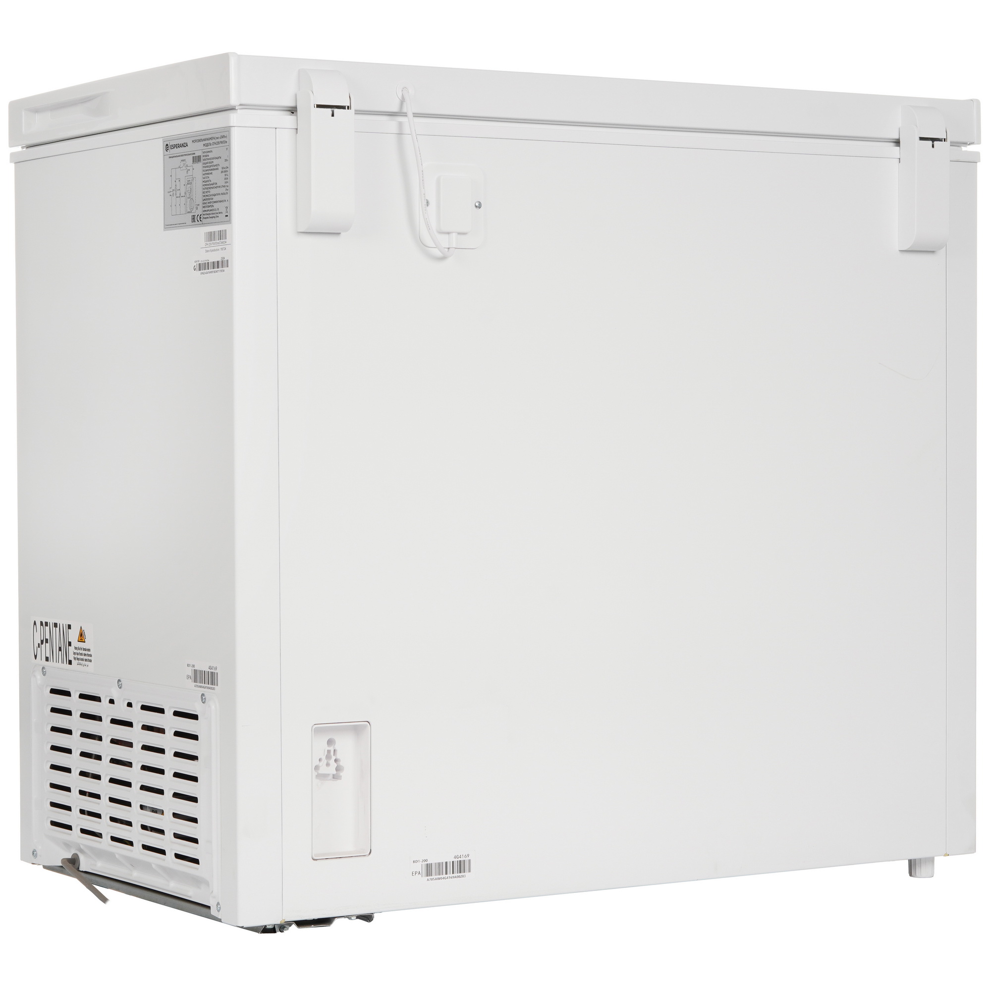 9214306 Морозильный ларь ESPERANZA Elite CFH235 FW белый STDN-0121725 - Вид №4