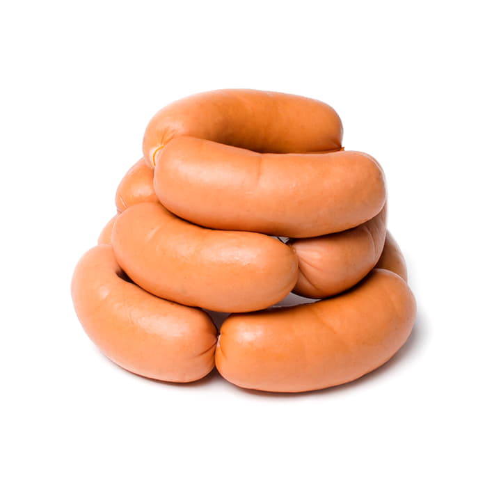 Сардельки Нежность в натуральной оболочке БАЗИЛИК Santreyd 14147 - Вид №2