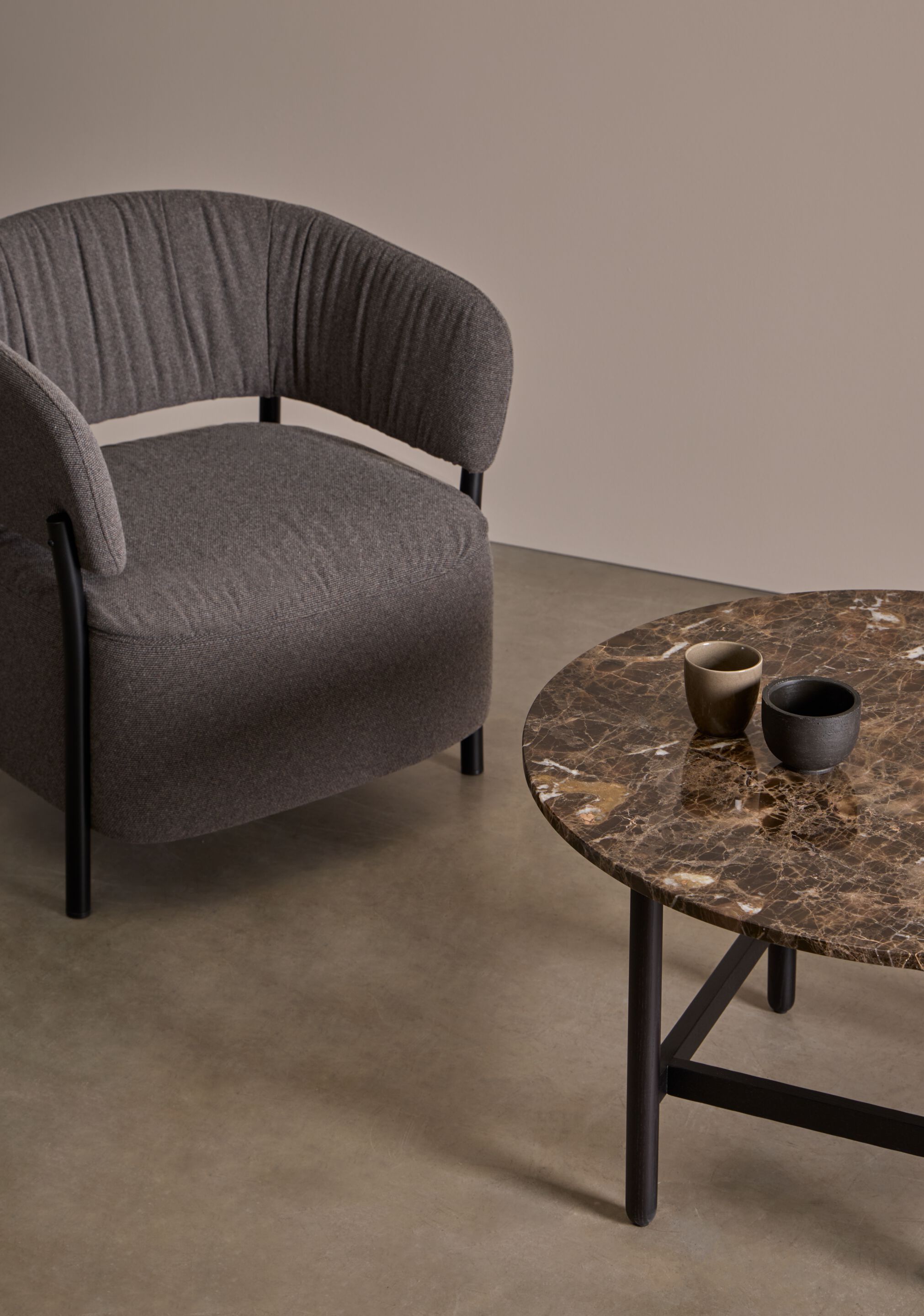 Тканевое кресло с подлокотниками Blasco&Vila RC Metal Soft ARCH-00116337 - Вид №2