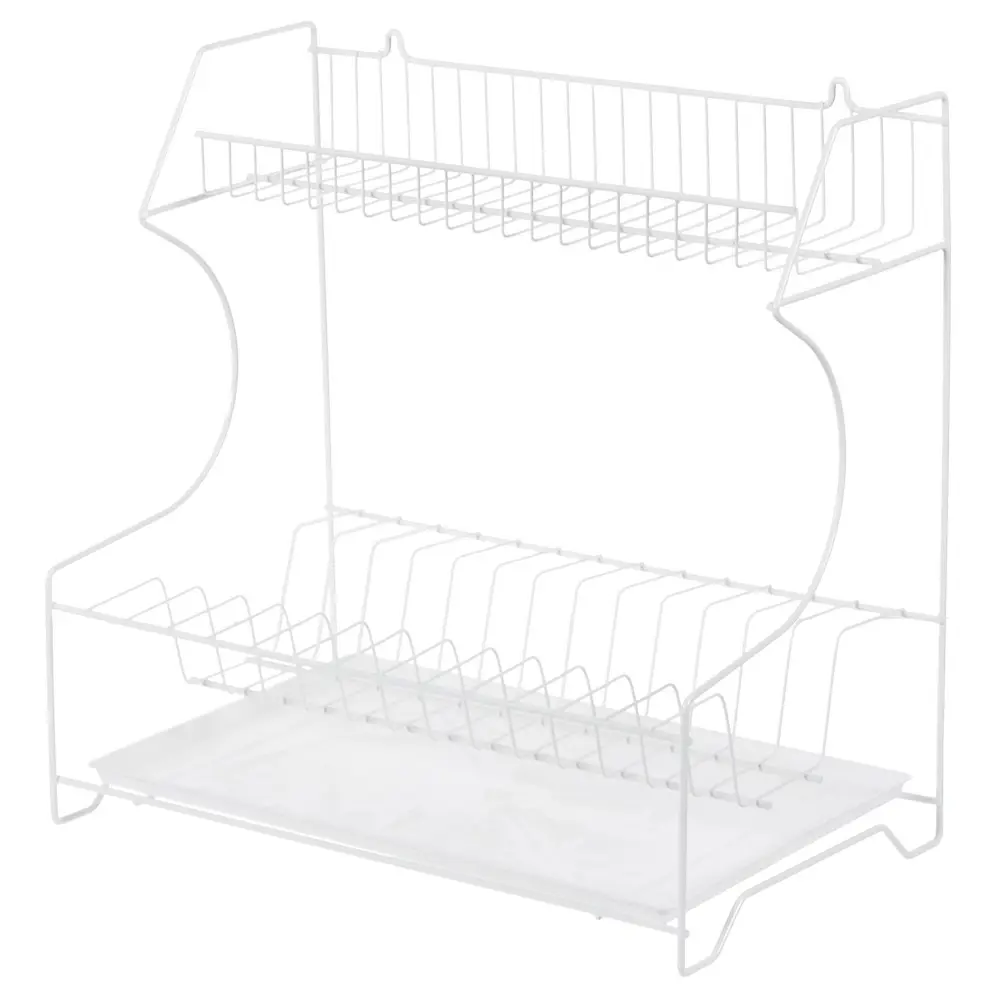 Сушилка для посуды настенно-настольная 24х38х40 см, цвет белый Santreyd STLM-2029597