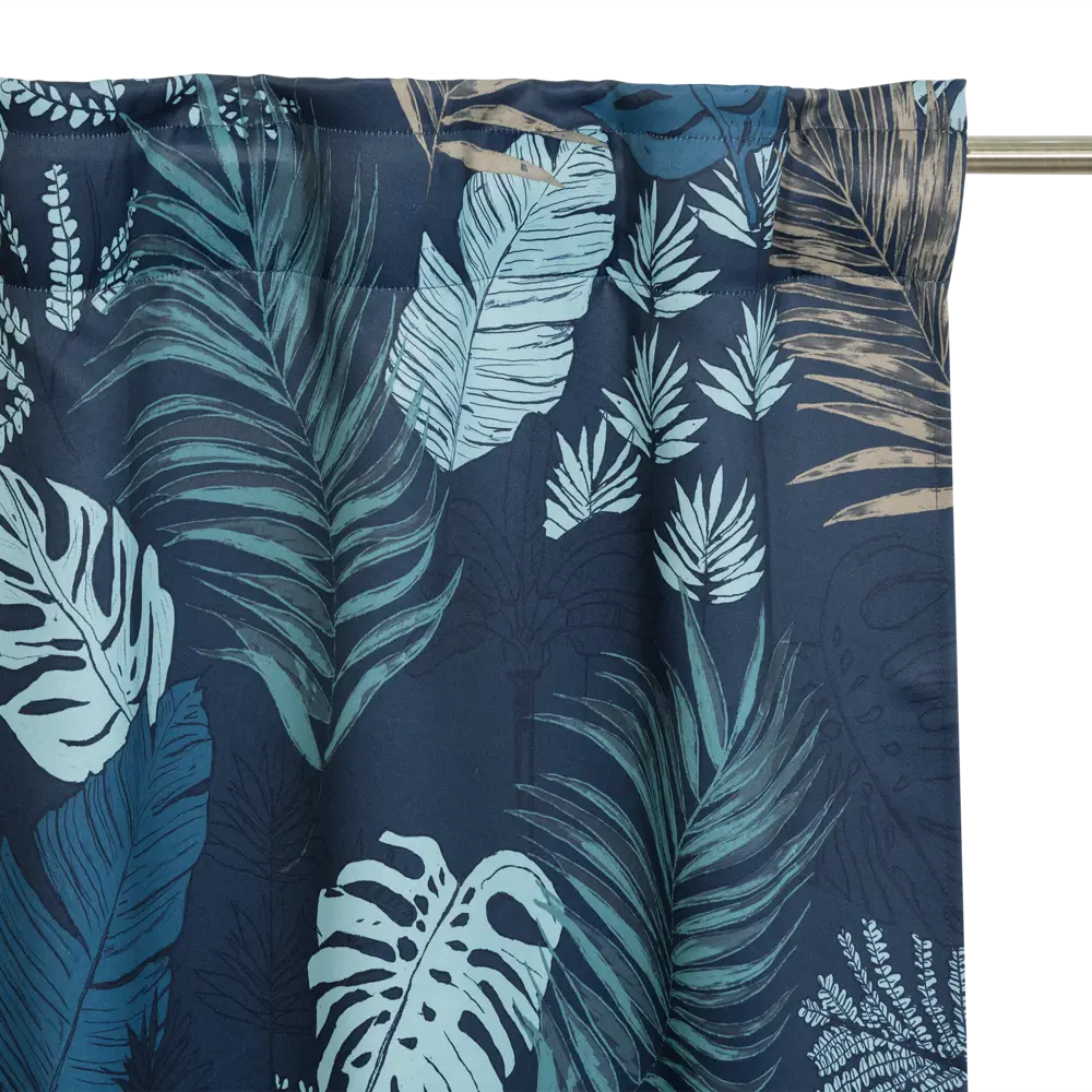 INSPIRE Aleida - штора на ленте с растительным принтом и скрытыми петлями 83716149 STLM-0043719 - Вид №5