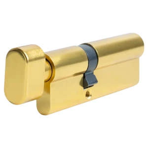 Цилиндр EDS-CYL 35x55 мм ключ/вертушка цвет латунь