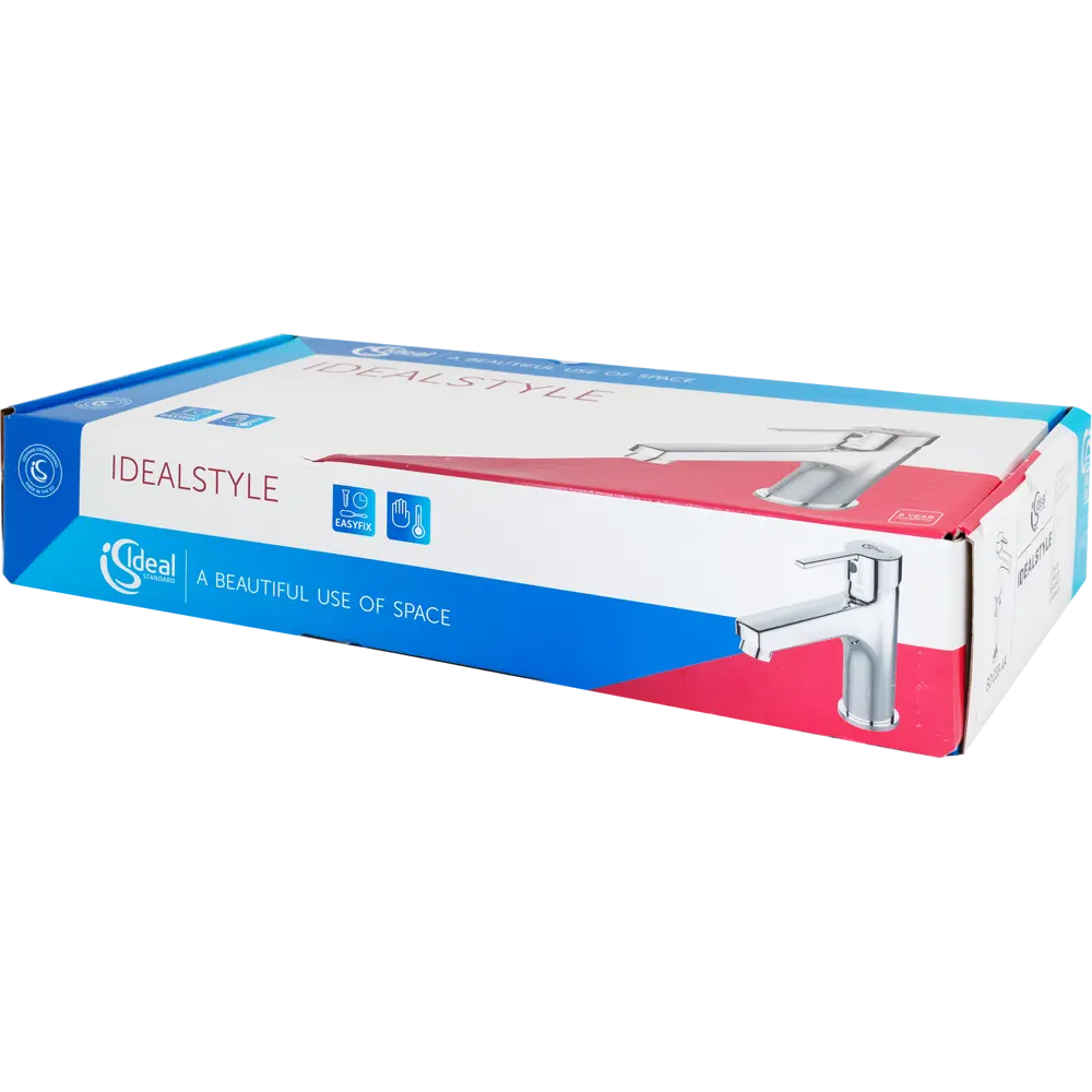 Смеситель для раковины Ideal Standard Idealstyle однорычажный статичный излив цвет хром STLM-2047723 - Вид №3