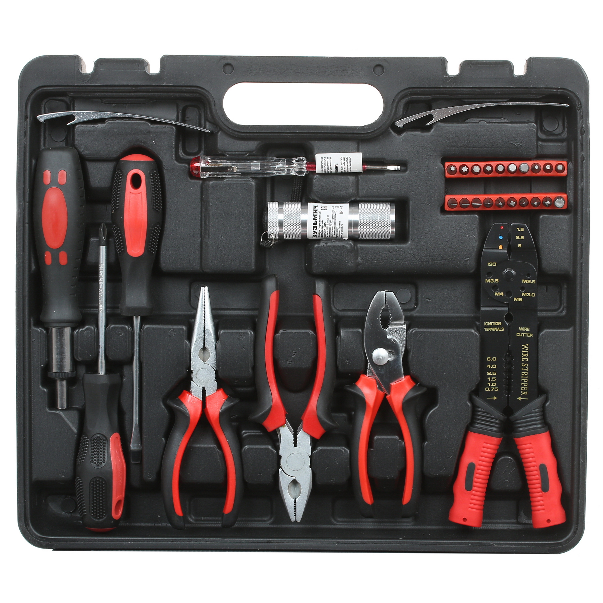 Набор инструментов Кузьмич НИК-009/158 8103399 STDN-0065317 - Вид №1