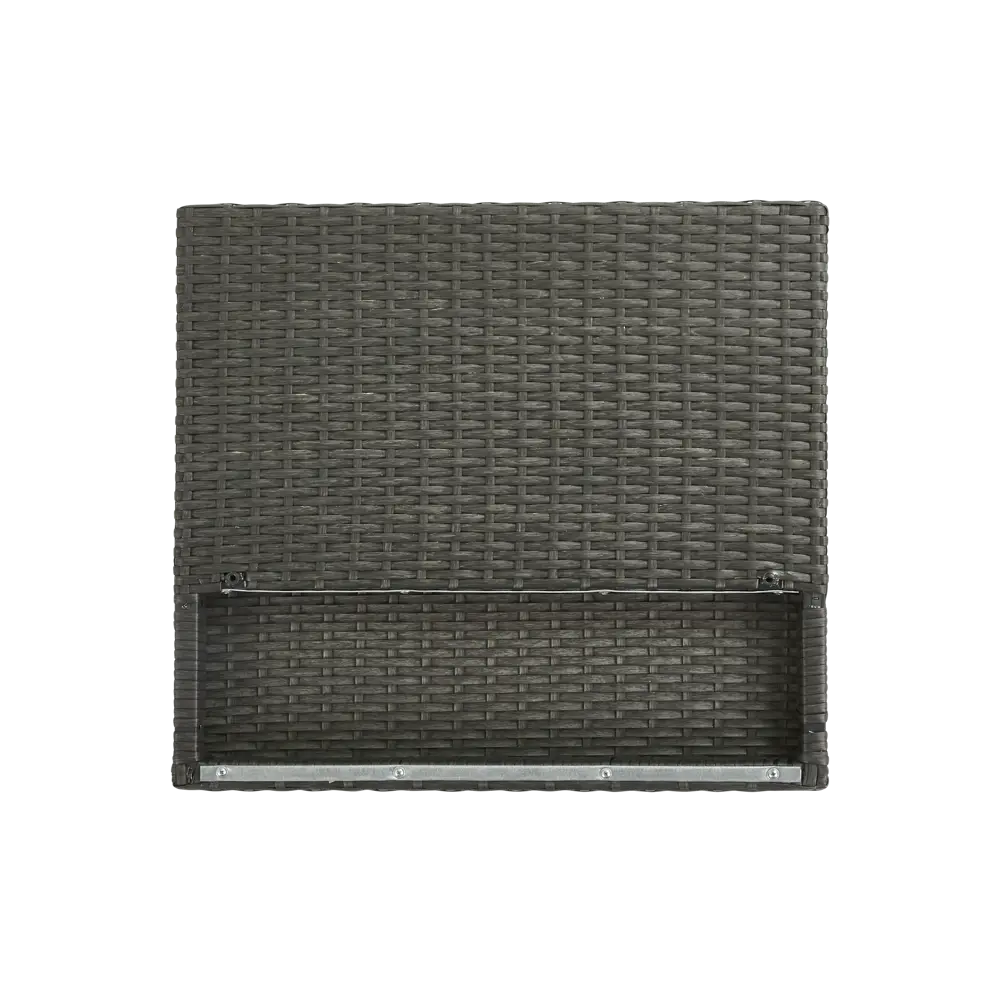 Секция мебельная Naterial Noa Fix 68x58x62 см, искусственный ротанг, серый/черный Товар без серии STLM-2181155 - Вид №5