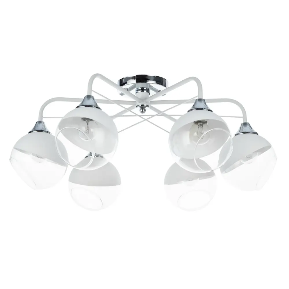 Люстра потолочная Arte Lamp Miram, 6 ламп, 20 м², цвет белый STLM-2080166