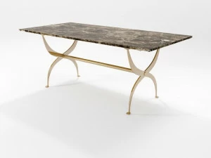 Barel Прямоугольный обеденный стол из мрамора
