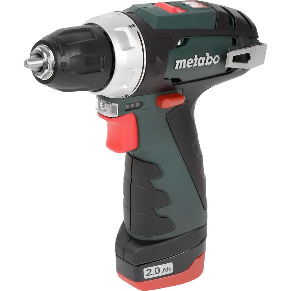 Шуруповерт аккумуляторный Metabo Powermaxx BS, 10.8 В Li-ion 2x2 Ач STLM-2037762