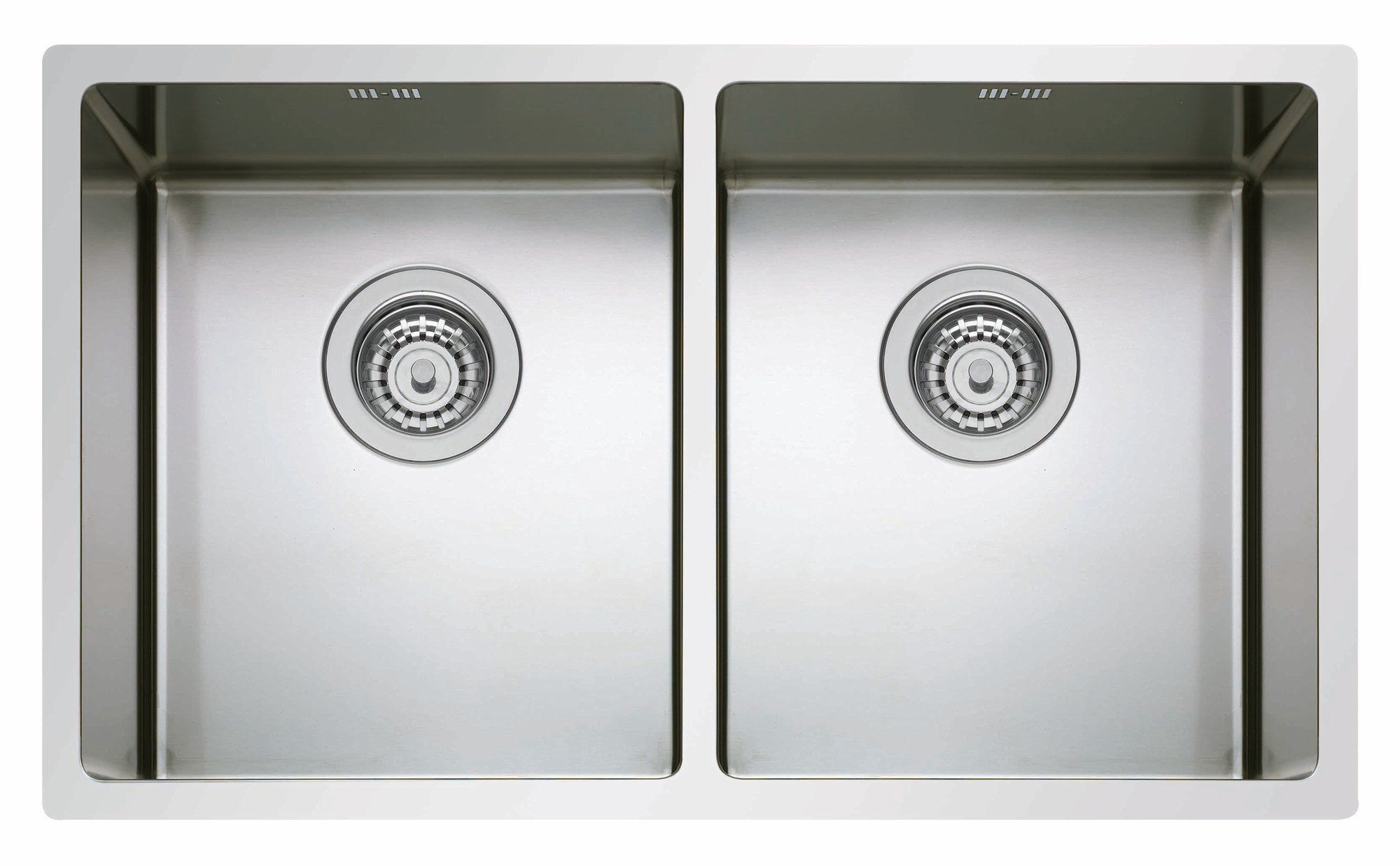 Раковина из нержавеющей стали с 2 чашами Evhoc Lumium ARCH-00018859