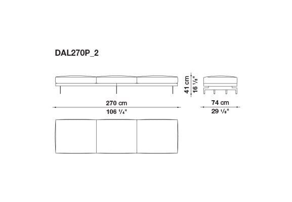 Кожаный диван B&B Italia док ARCH-00130675 - Вид №138