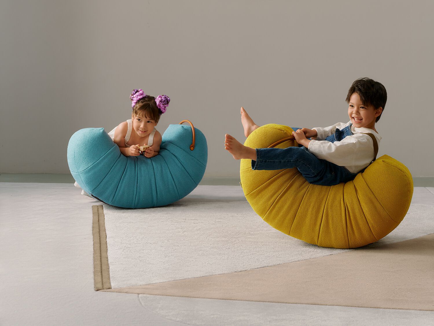 Ткань мягкий пуф HC28 maison ROLL MINI ARCH-00035573 - Вид №12