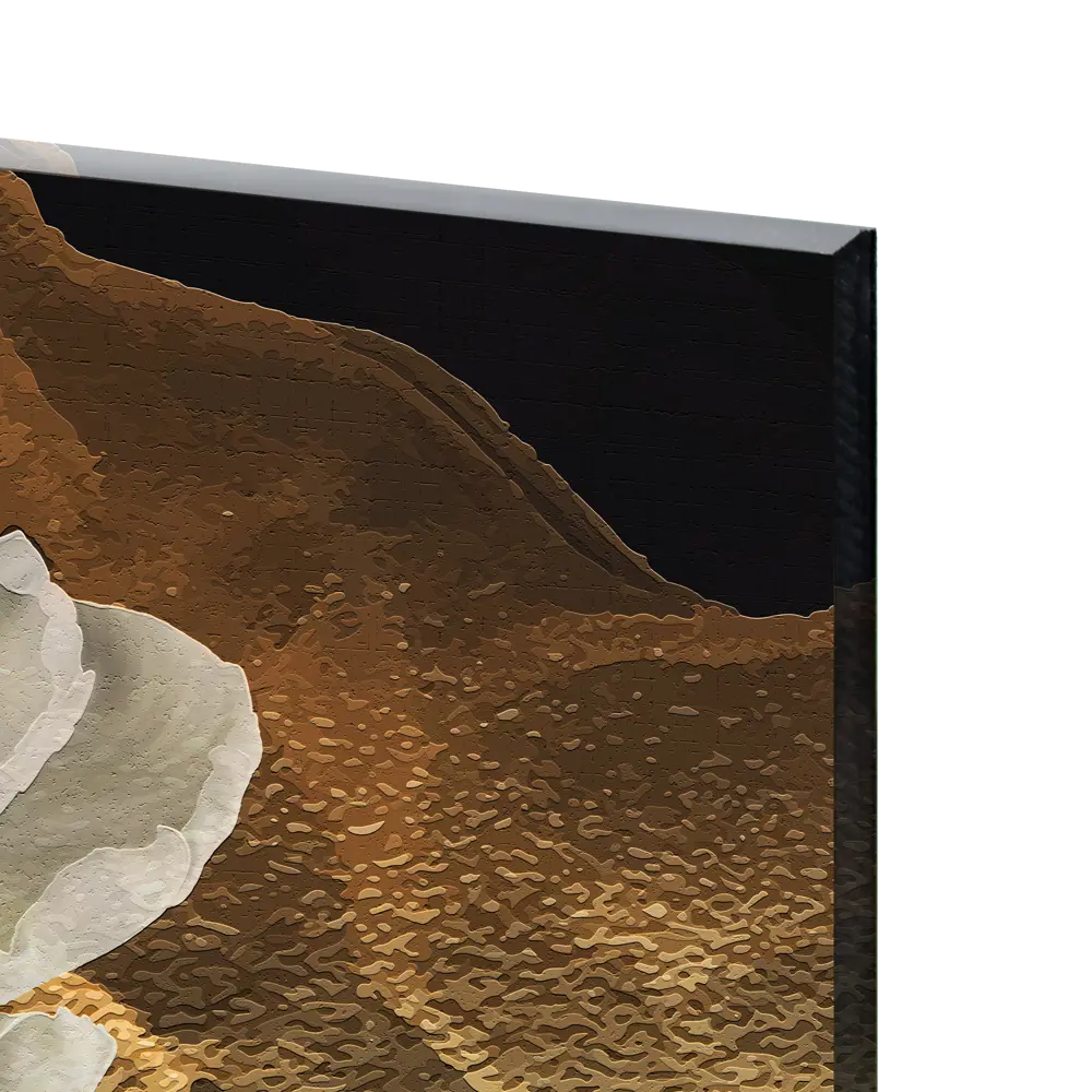 Картина на стекле Белые ирисы 3 60x80 см 85283013 STLM-2058176 ARTABOSKO  - Вид №1