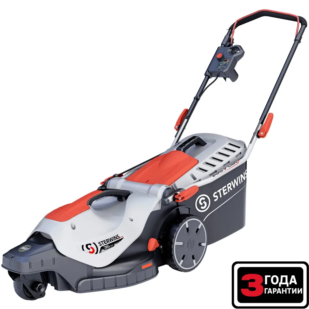 Газонокосилка электрическая Sterwins ELM2-36P-3W.4 1400 Вт 36 см STLM-2121290
