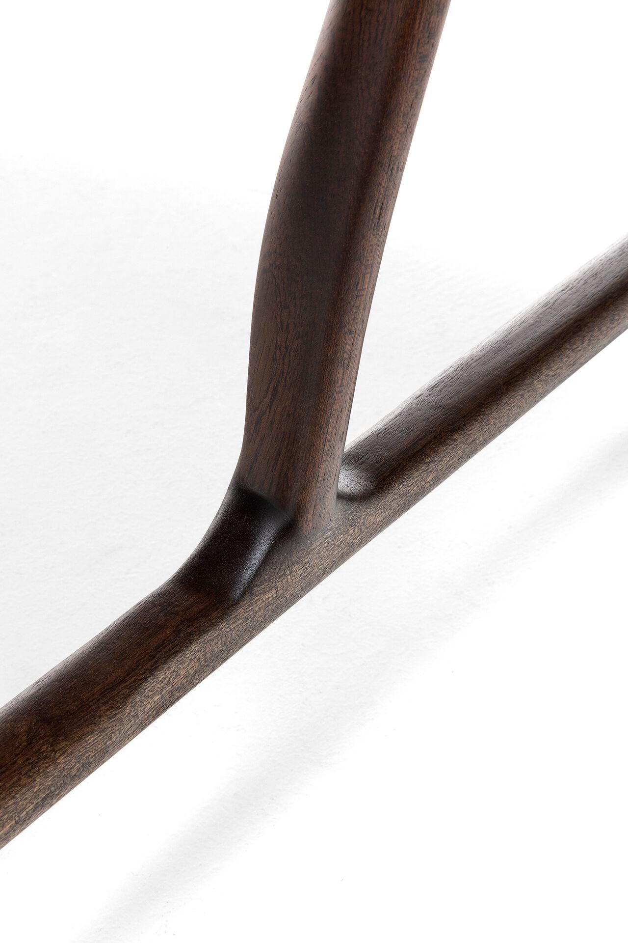 Садовое кресло из красного дерева и кожи Exteta Levante ARCH-00055416 - Вид №5