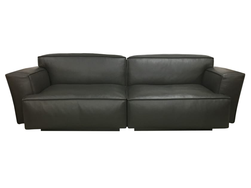 3-местный кожаный диван Duvivier Canapés Auguste ARCH-00084155