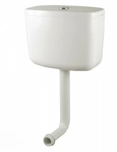 Бачок Инкоэр пластиковый среднерасполож. с креплением на стену и трубой 491200