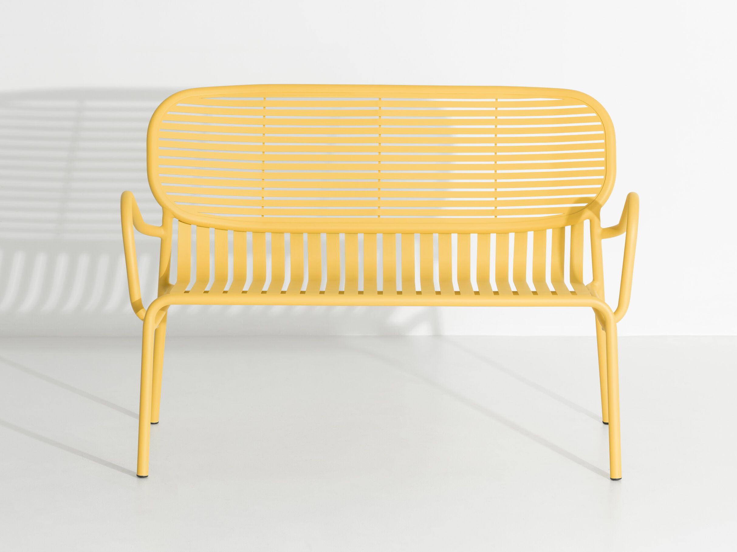 Алюминиевая садовая скамейка с порошковым покрытием с подлокотниками Petite Friture выходные ARCH-00120153 - Вид №34