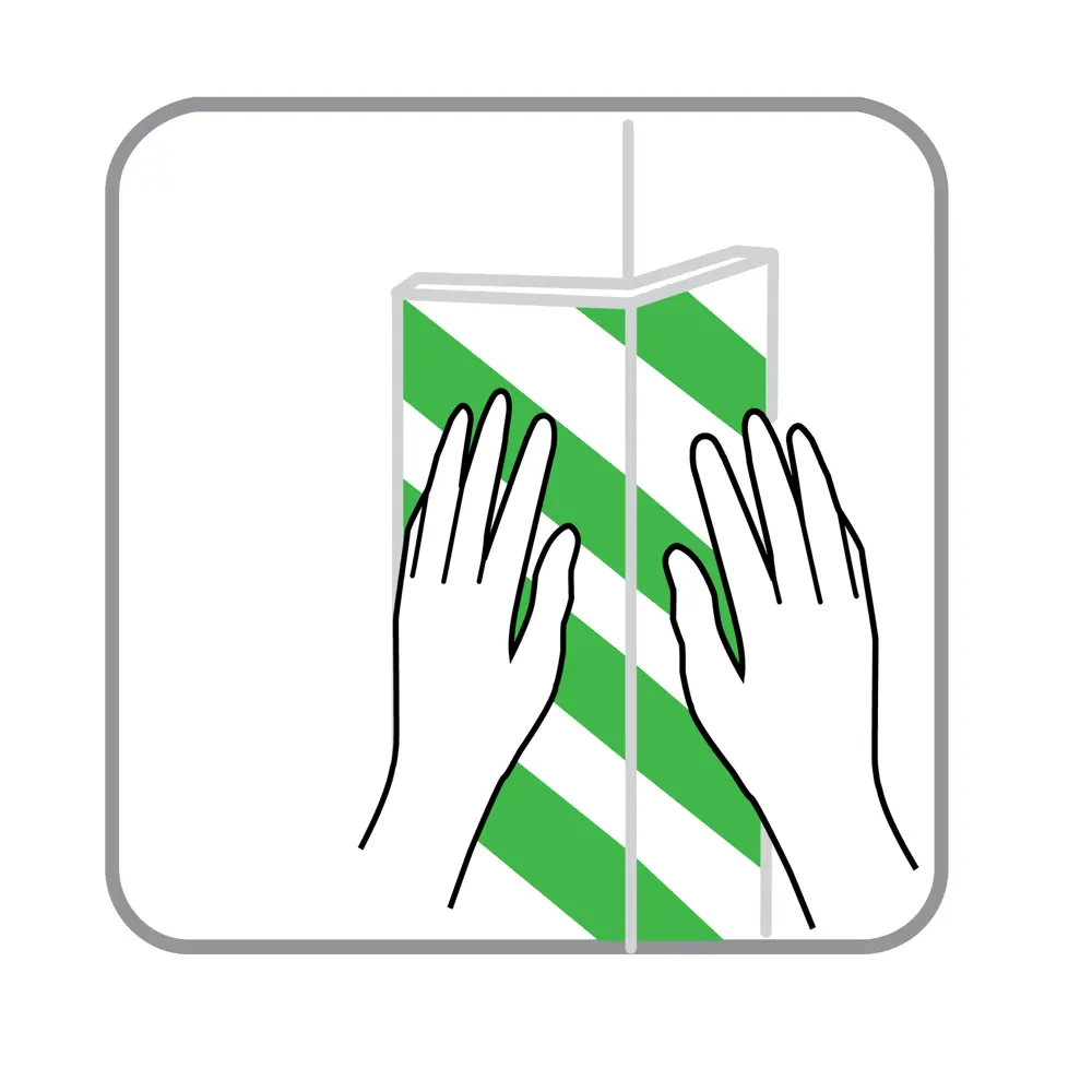 Демпфер угловой Standers 50x20 см, пластик, цвет чёрный Santreyd STLM-2028108 - Вид №7