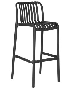 91122370 Барный стул Chloe bar lmzl-pp777 45.5x102x51 см цвет темно-серый STLM-0493092 DOBRIN