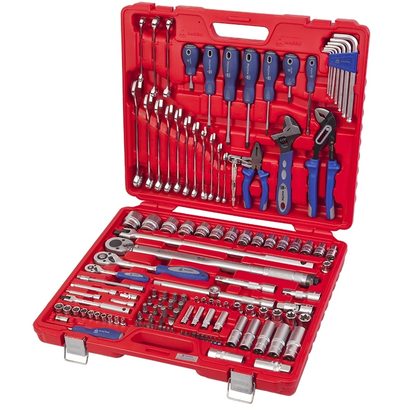 МАСТАК Набор инструментов универсальный, 133 предмета Верстакофф 0-133C