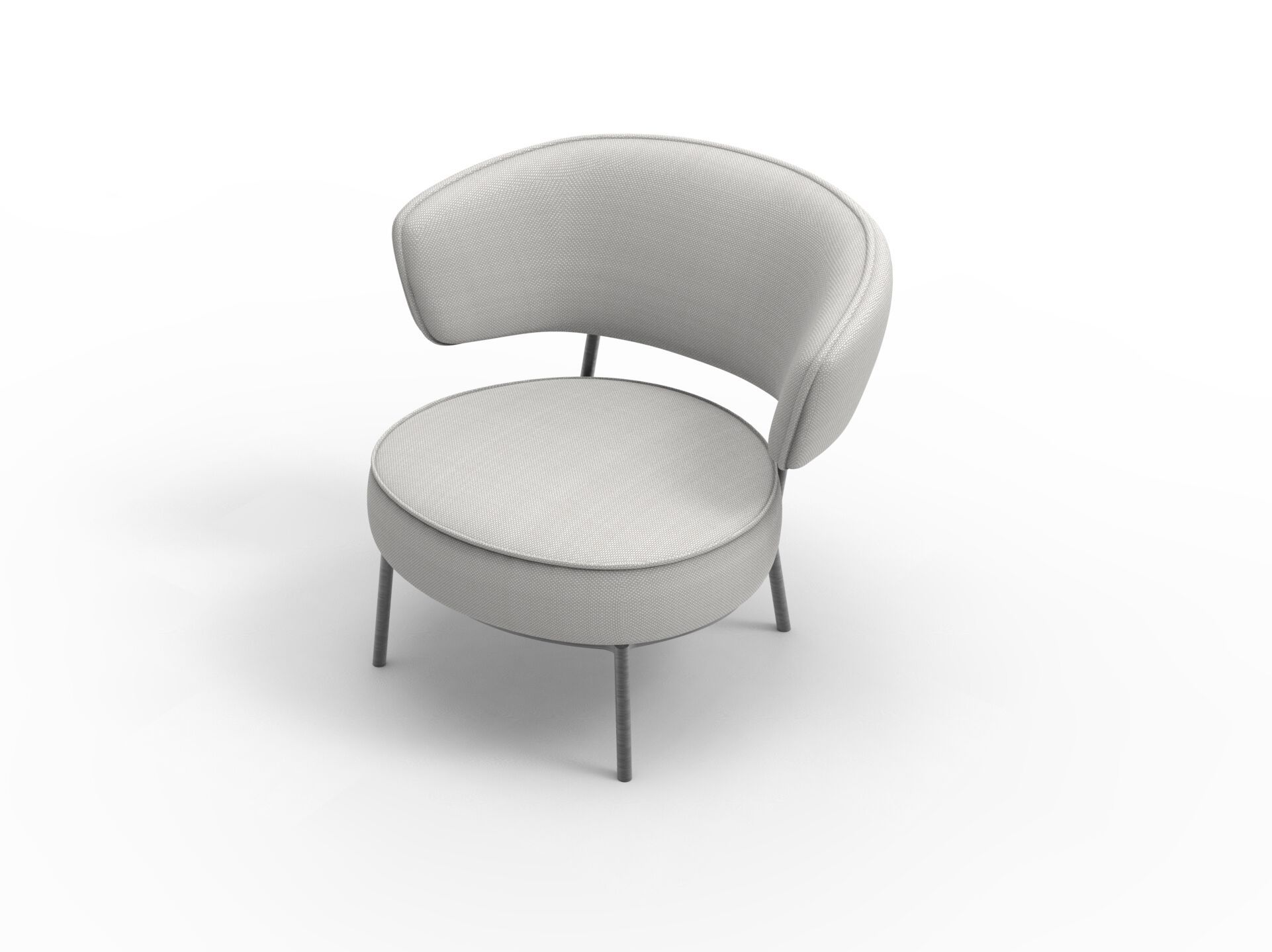 Кресло из ткани или кожи Casamania & Horm Vendome ARCH-00053233 - Вид №4