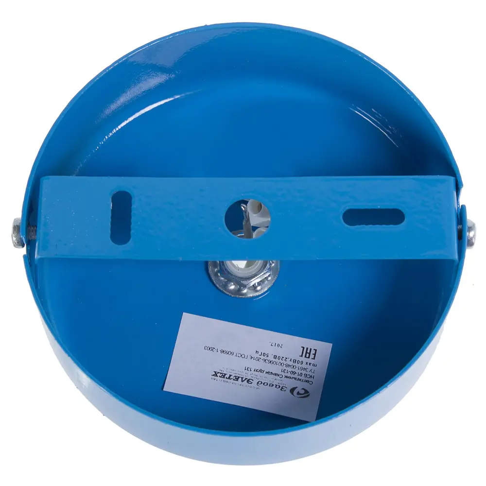 Подвес Сканди дуэт 1х60 Вт цвет белый/голубой ЗАВОД ЭЛЕТЕХ STLM-2013089 - Вид №2