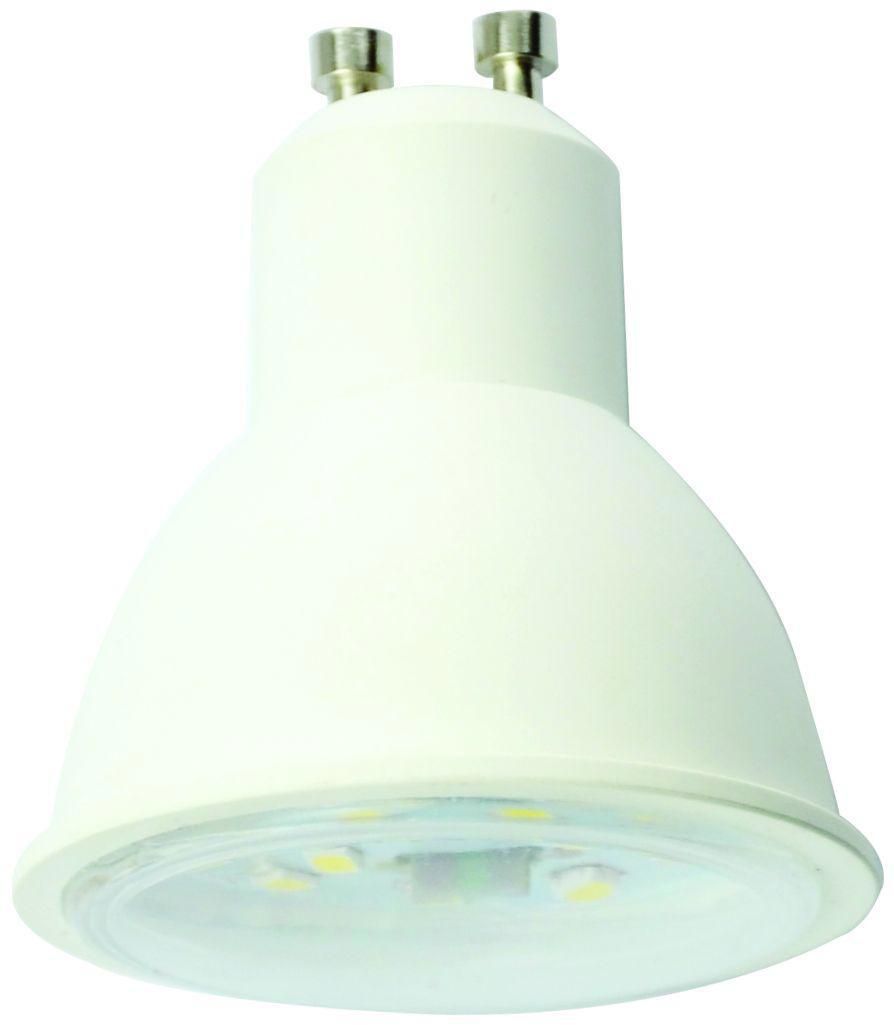 90121130 Лампа светодиодная G1TW80ELC стандарт GU10 220 В 8 Вт спот прозрачная 640 Лм теплый белый свет STLM-0112332 ECOLA