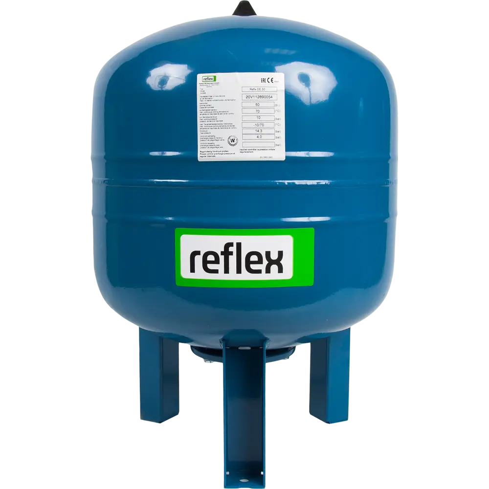 Гидроаккумулятор REFLEX DE вертикальный 50 л, 7306005 STLM-2169413 - Вид №1