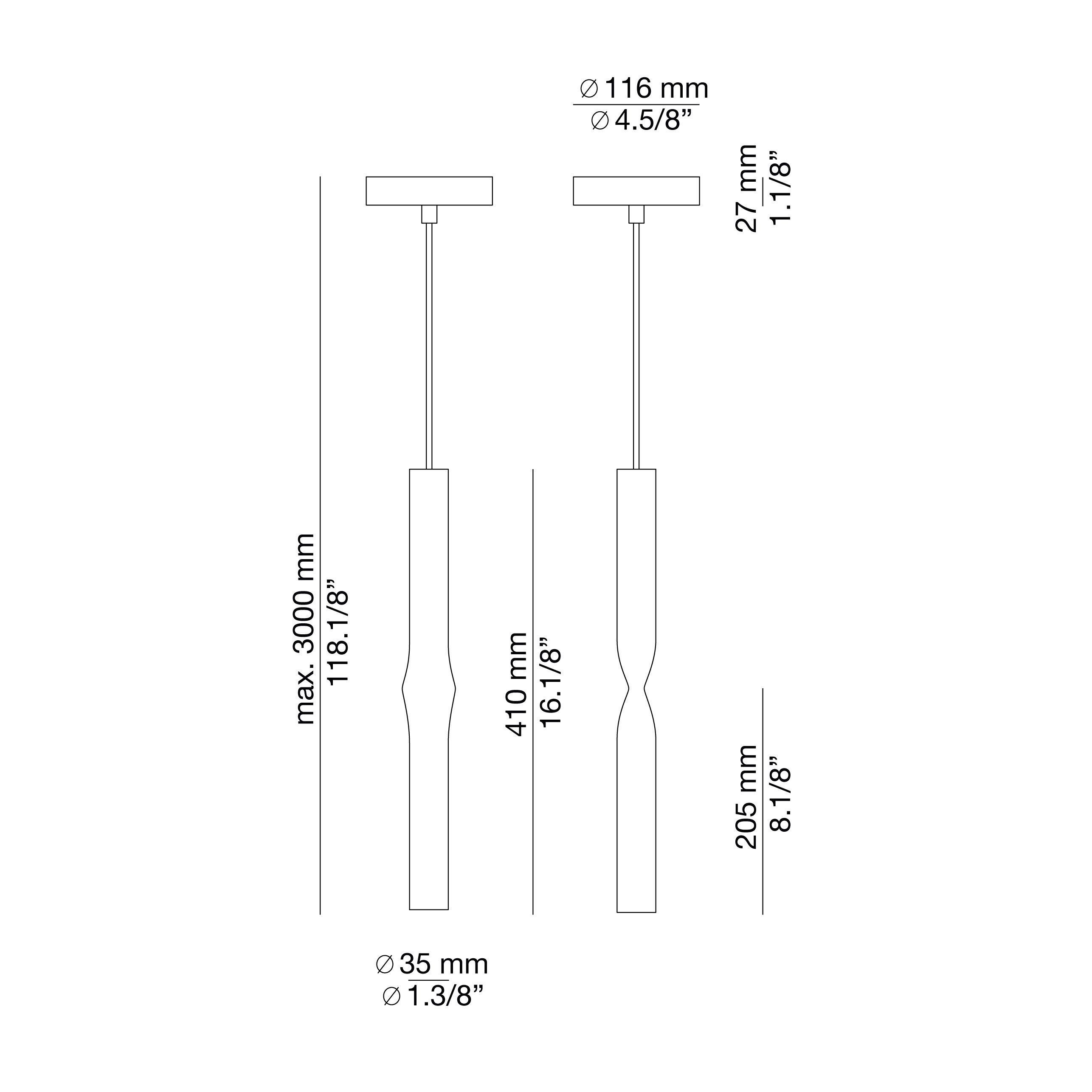 Металлический светодиодный подвесной светильник Estiluz ARCH-00042474 - Вид №11
